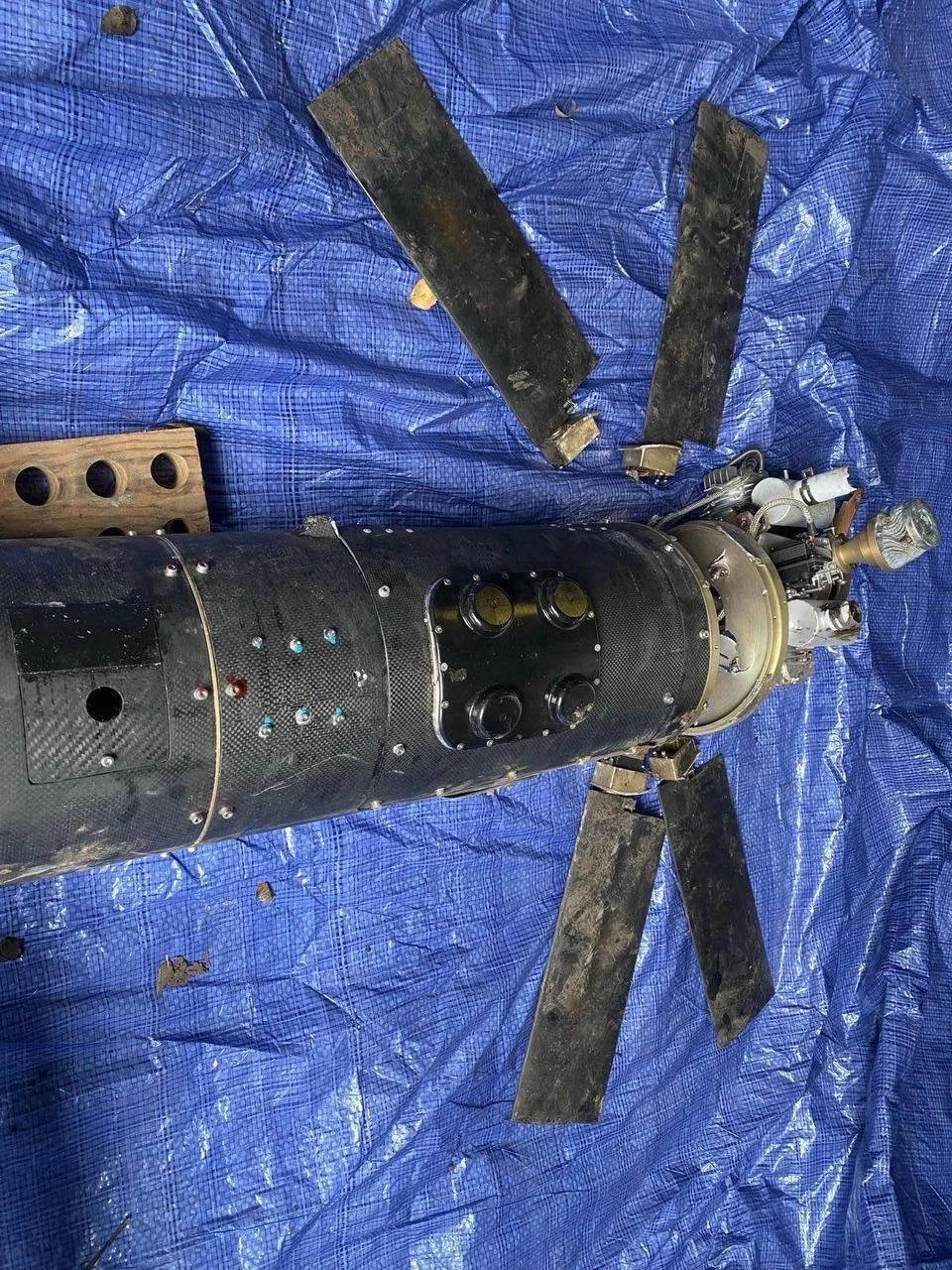 Украинские источники сообщают о некотором количестве упавших дронов, конструктивно похожих на иранские Shahed-101