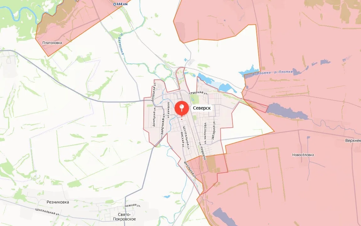 ВС РФ вошли в южную часть города Северска