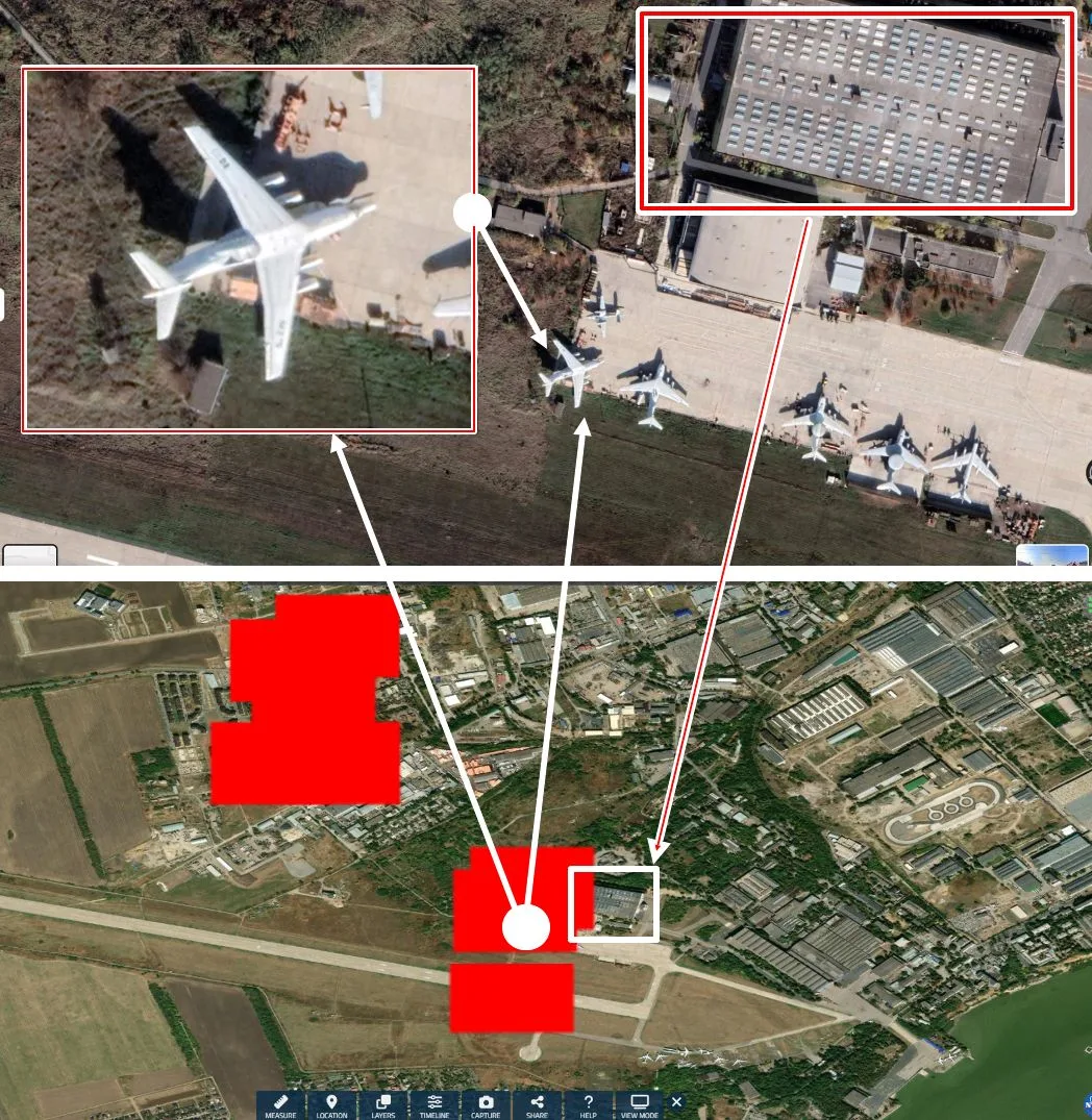 По заявлениями каналов противника, среди целей ночных ударов по Таганрогу был авиационный научно-технический комплекс с уникальными самолётами