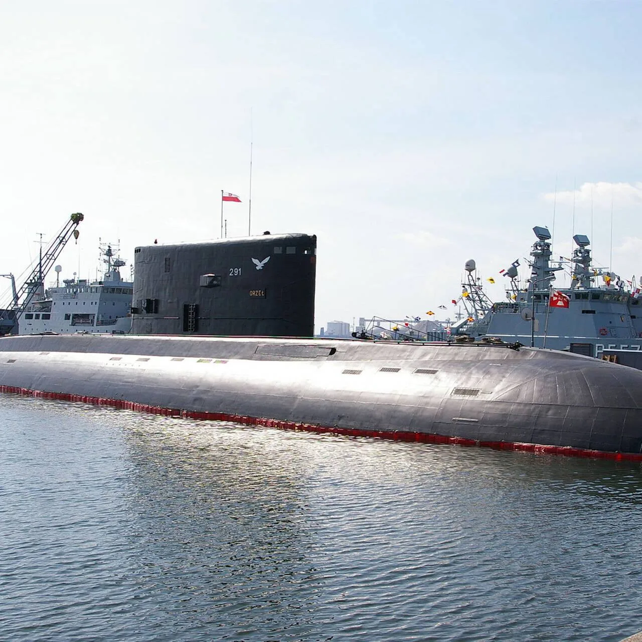 Единственная подводная лодка польского военно-морского флота Orzeł вновь сломалась во время выхода в море