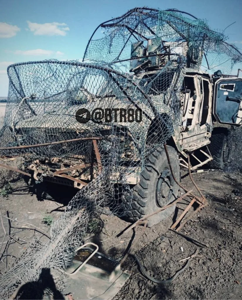 Покровское направление - кладбище техники противника