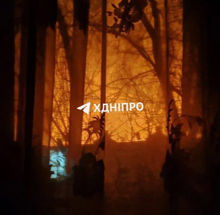 Дроны-камикадзе «Герань-2» нанесли массированный удар по цели в Днепропетровске