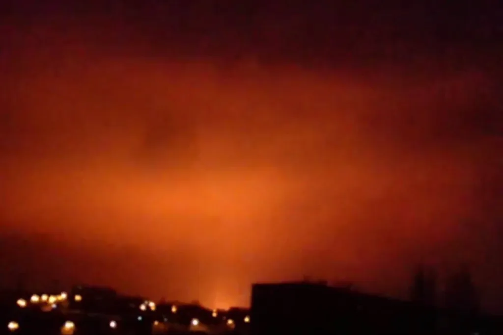 Дроны-камикадзе «Герань-2» нанесли массированный удар по цели в Днепропетровске