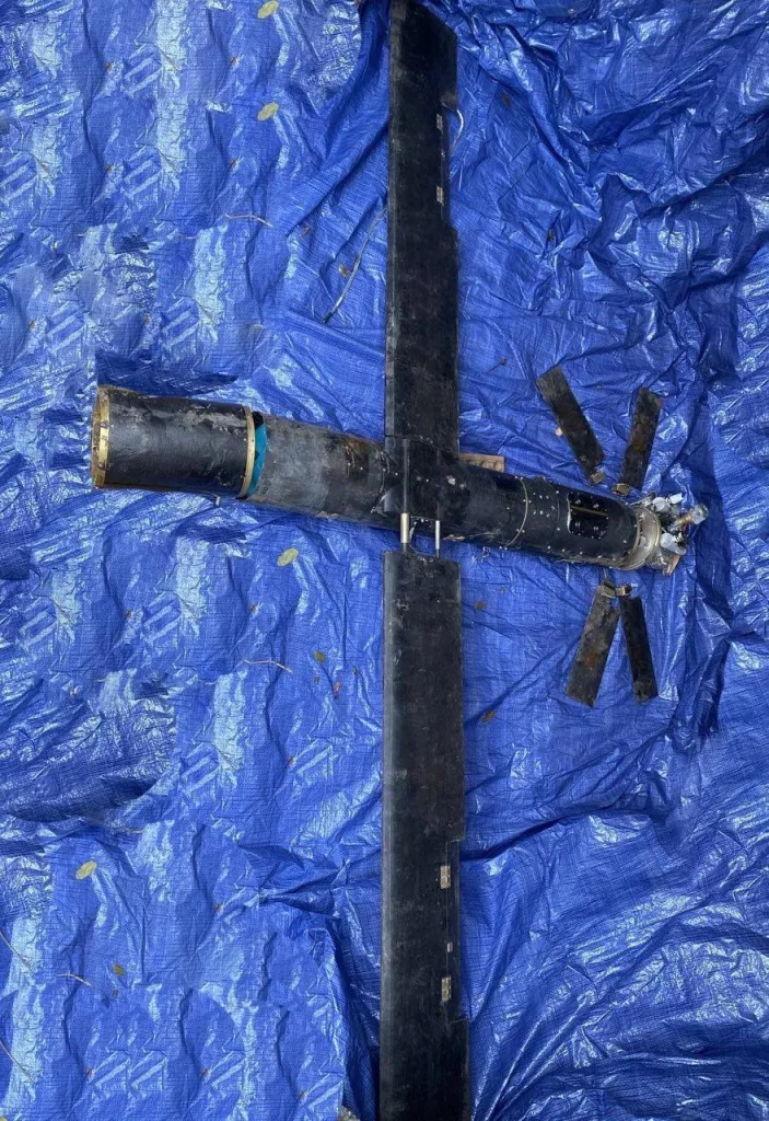 Противник заявляет об обнаружении обломков иранского дрона-камикадзе Shahed-101