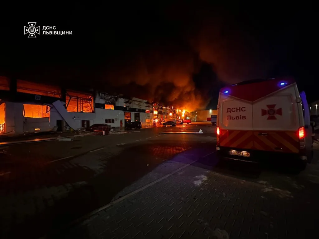 Дочирикались 2.0 или приплыли. Ракетным ударом во Львове уничтожены здания индустриального парка «PORT»