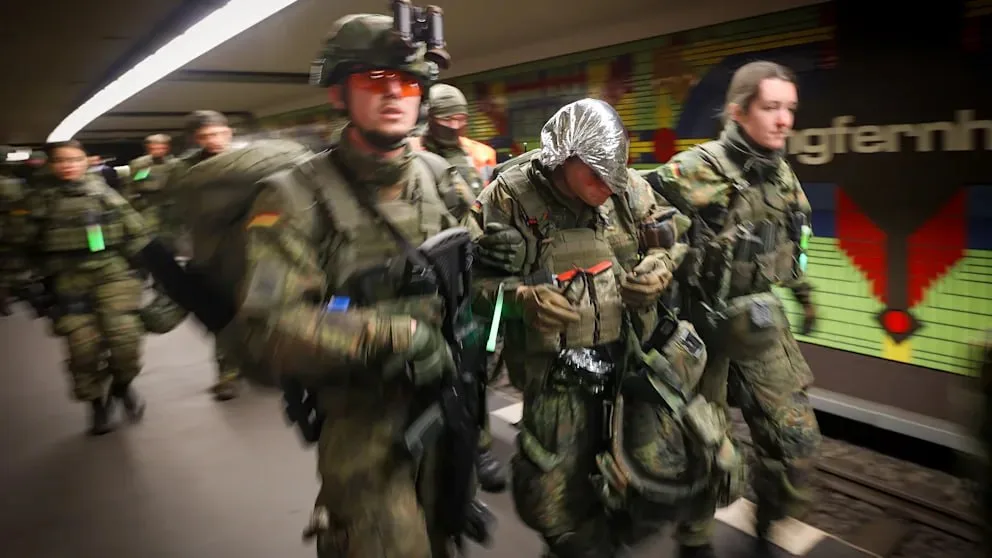 Берлин стал полигоном: бундесвер отрабатывает защиту метро от Путина