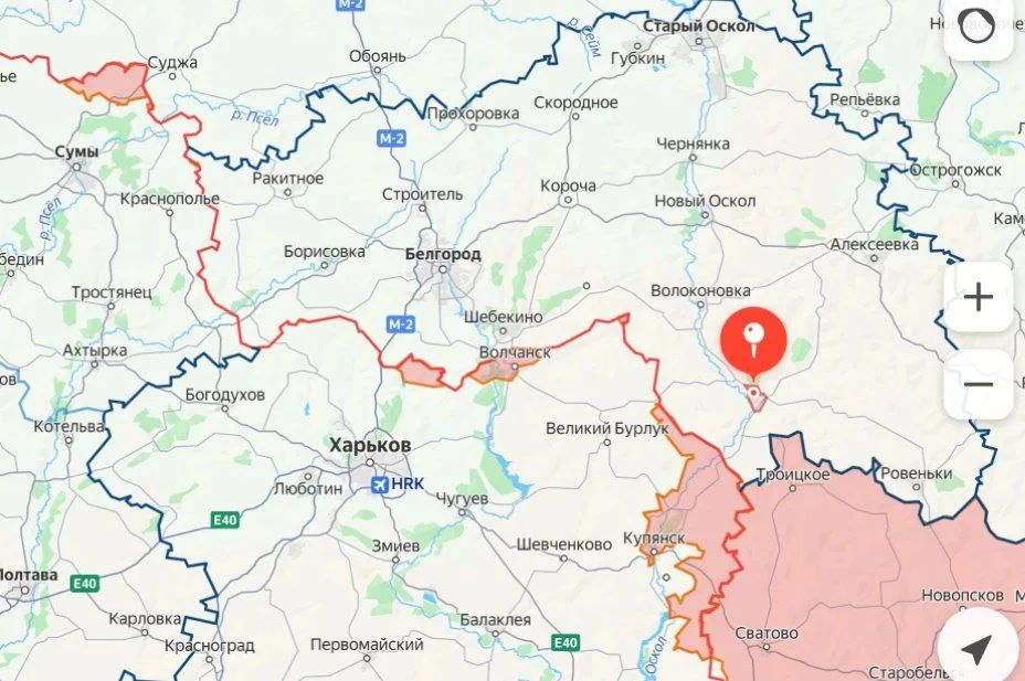 Белгородская область. Губернатор: В городе Валуйки беспилотник ударил по территории коммерческого объекта