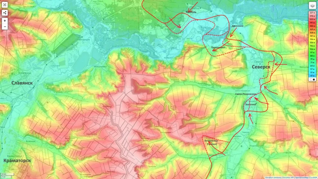 Юрий Подоляка — Северское направление на 12.00 23.11.25: Петровское (Пазино)