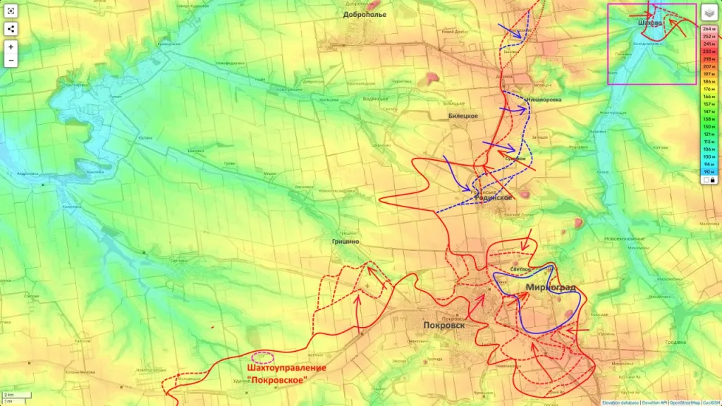 Юрий Подоляка - Покровское направление на вечер 23.11.25: Шахово ВСЁ... НАШЕ