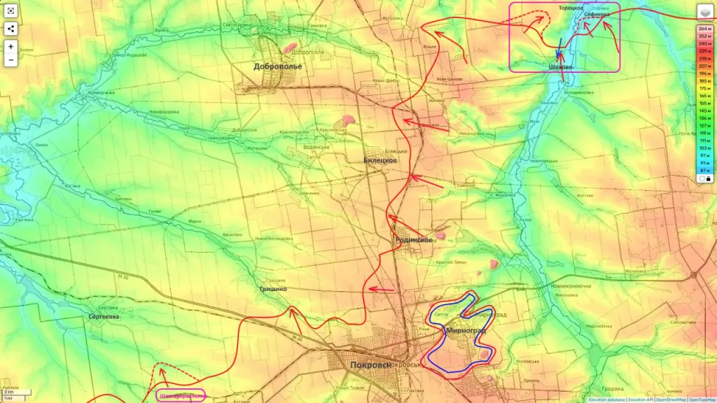 Юрий Подоляка — Покровское направление на 27.11.25: Софиевка