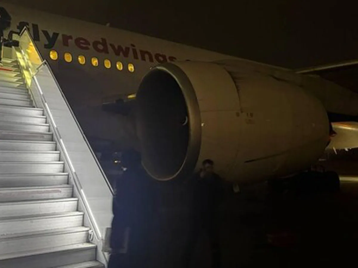 Самолет Москва Пхукет совершил экстренную посадку в Домодедово из-за пожара в двигателе0