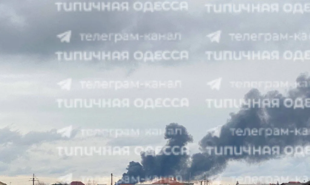 Обстановка в порту Ильичевска после удара одной Герани