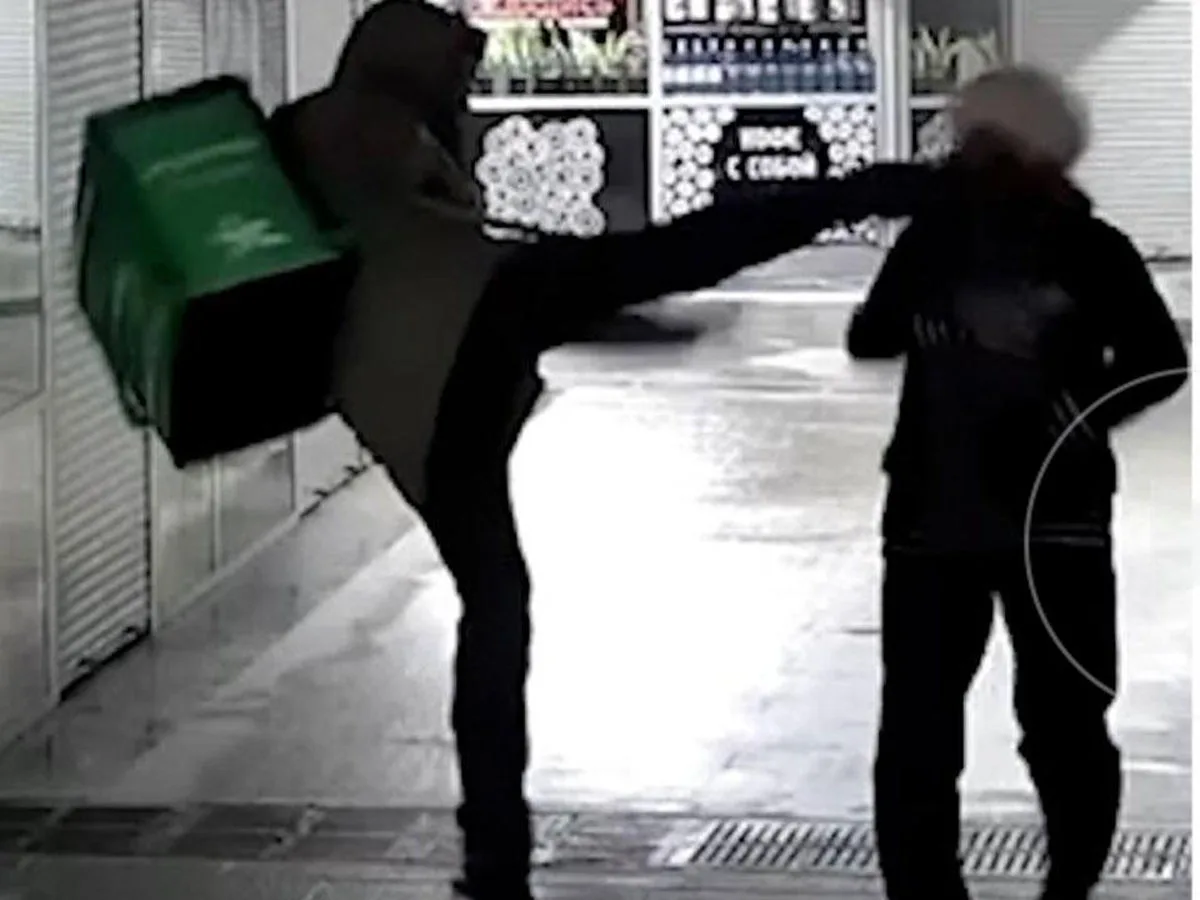 В Госдуме потребовали наказать курьера за удар пенсионерки ногой в лицо0