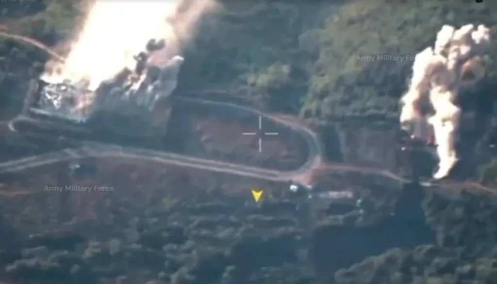 Удары управляемыми авиабомбами GBU-12 Paveway II с истребителей F-16A/B Королевских ВВС Таиланда по зданию казино и расположенным в его районе, как утверждается, камбоджийских военных в приграничном районе Чонг Ан Ма