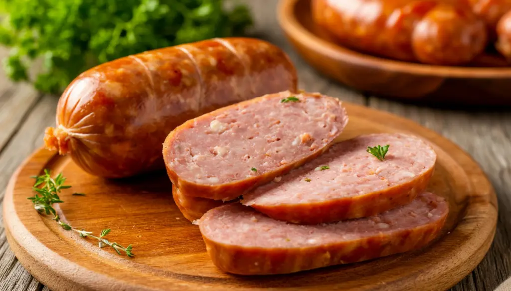 Куриная колбаса «в бутылке»: мягкая, низкокалорийная и без избыточного жира