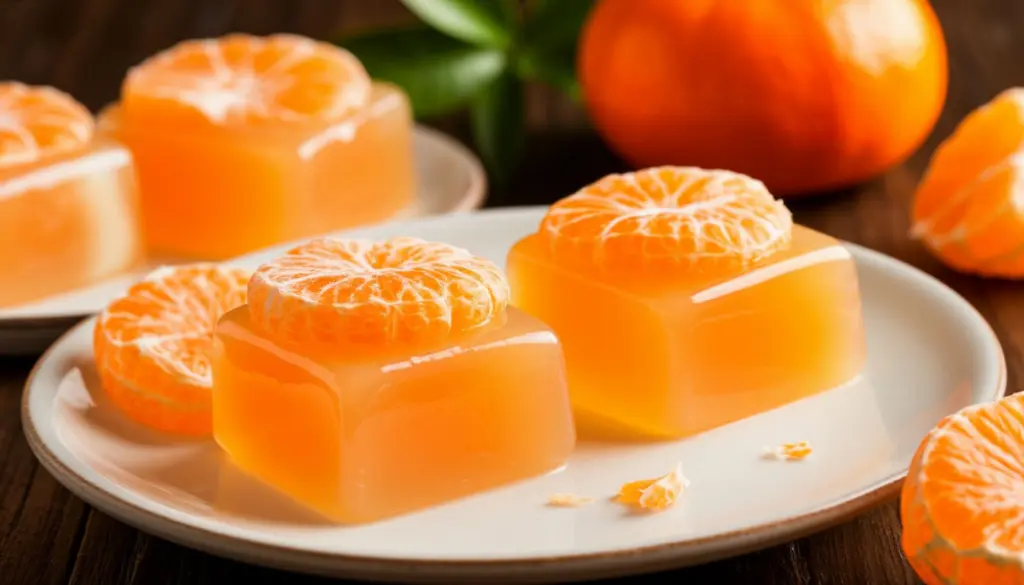 Нанизываю мандарины на деревянные шпажки и поливаю йогуртом – великолепный новогодний десерт будет готов через 3 часа