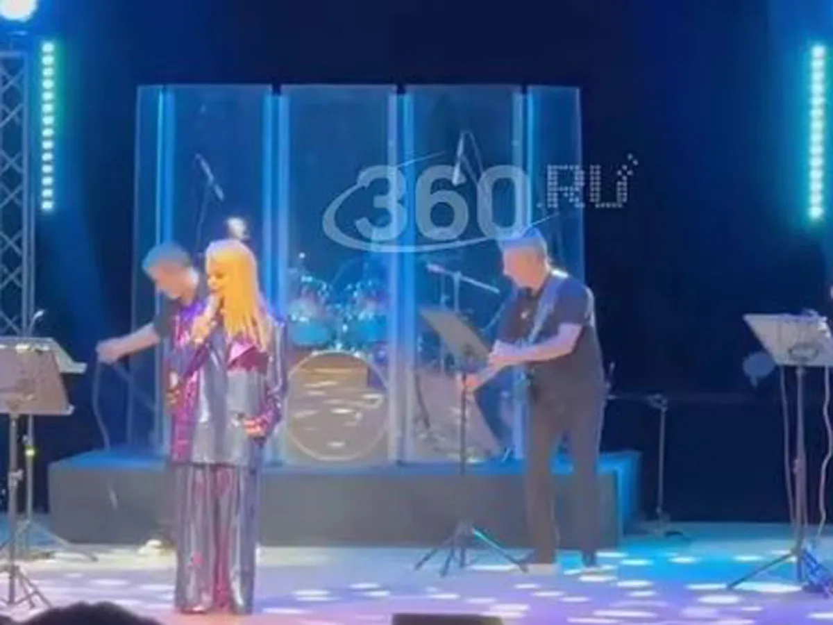 Скандал на концерте Долиной в Наро-Фоминске0