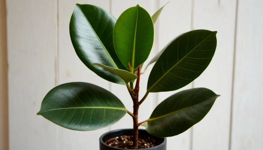 Поливаю фикус этим волшебным раствором — и он развивается стремительно: новые листья вырастают ежедневно