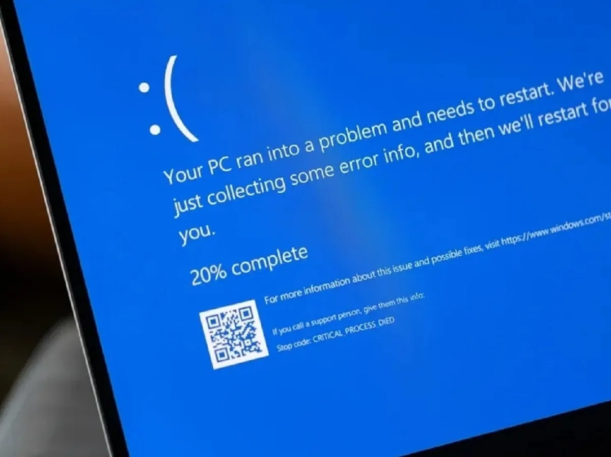 Россияне активизировали жалобы на «синий экран смерти» после обновления Windows 110