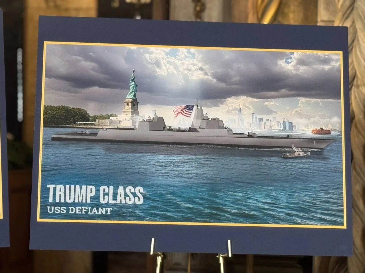 Трамп анонсировал строительство "самых больших линкоров" для нового "золотого флота" ВМС США, которые будут обладать "в 100 раз большей мощью и силой"