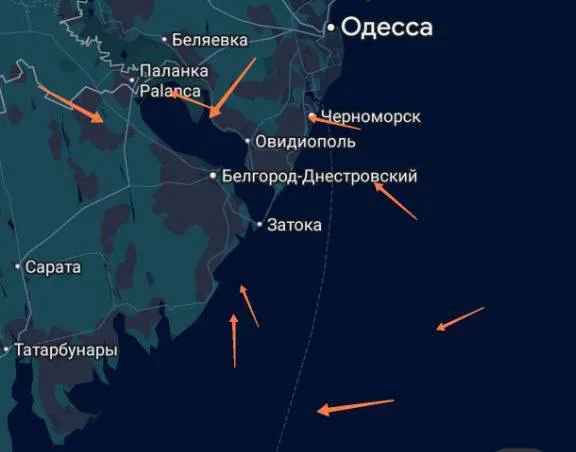 Российские войска снова атакуют мост в Одесской области с помощью БПЛА