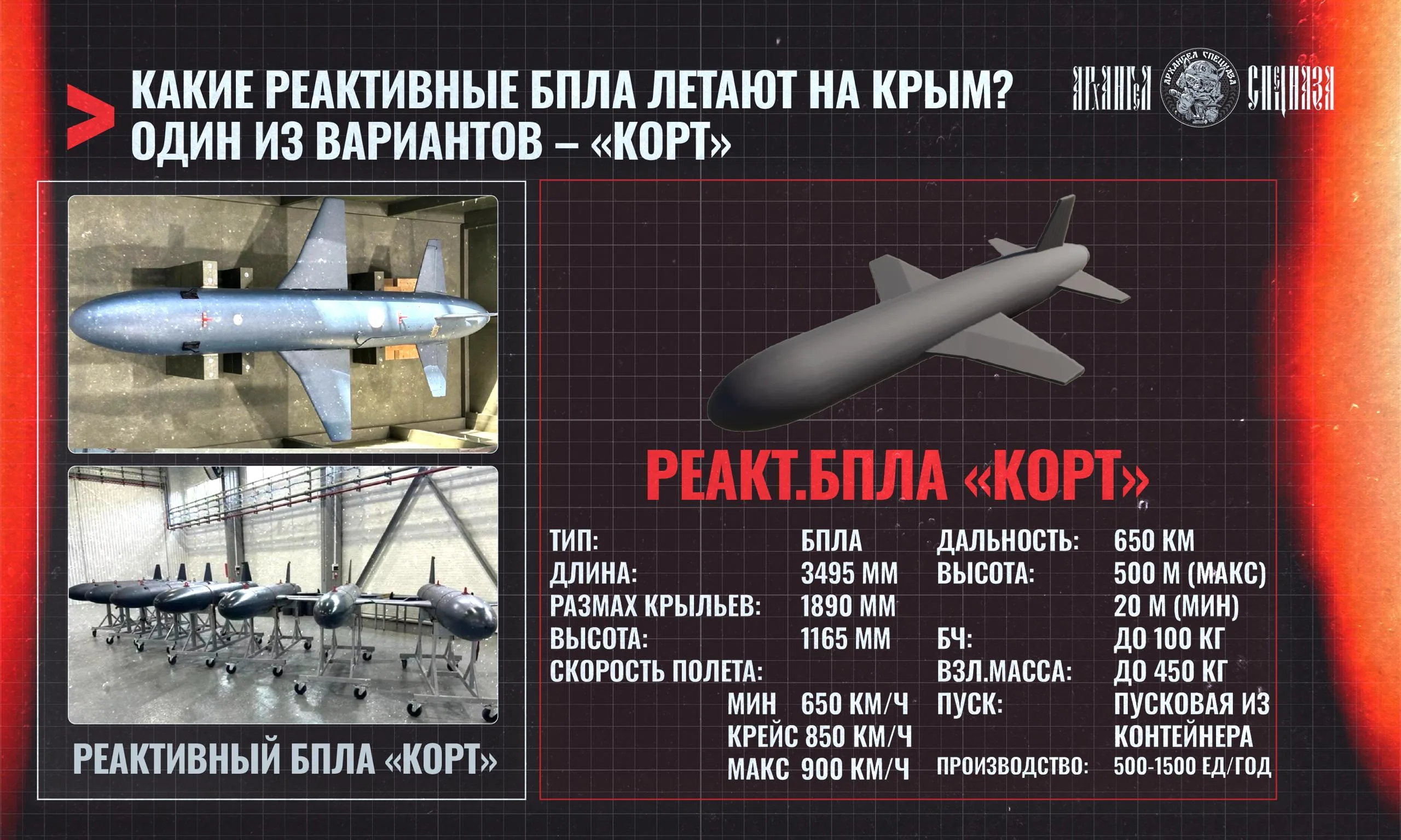 Реактивный дрон «Корт» – что он из себя представляет