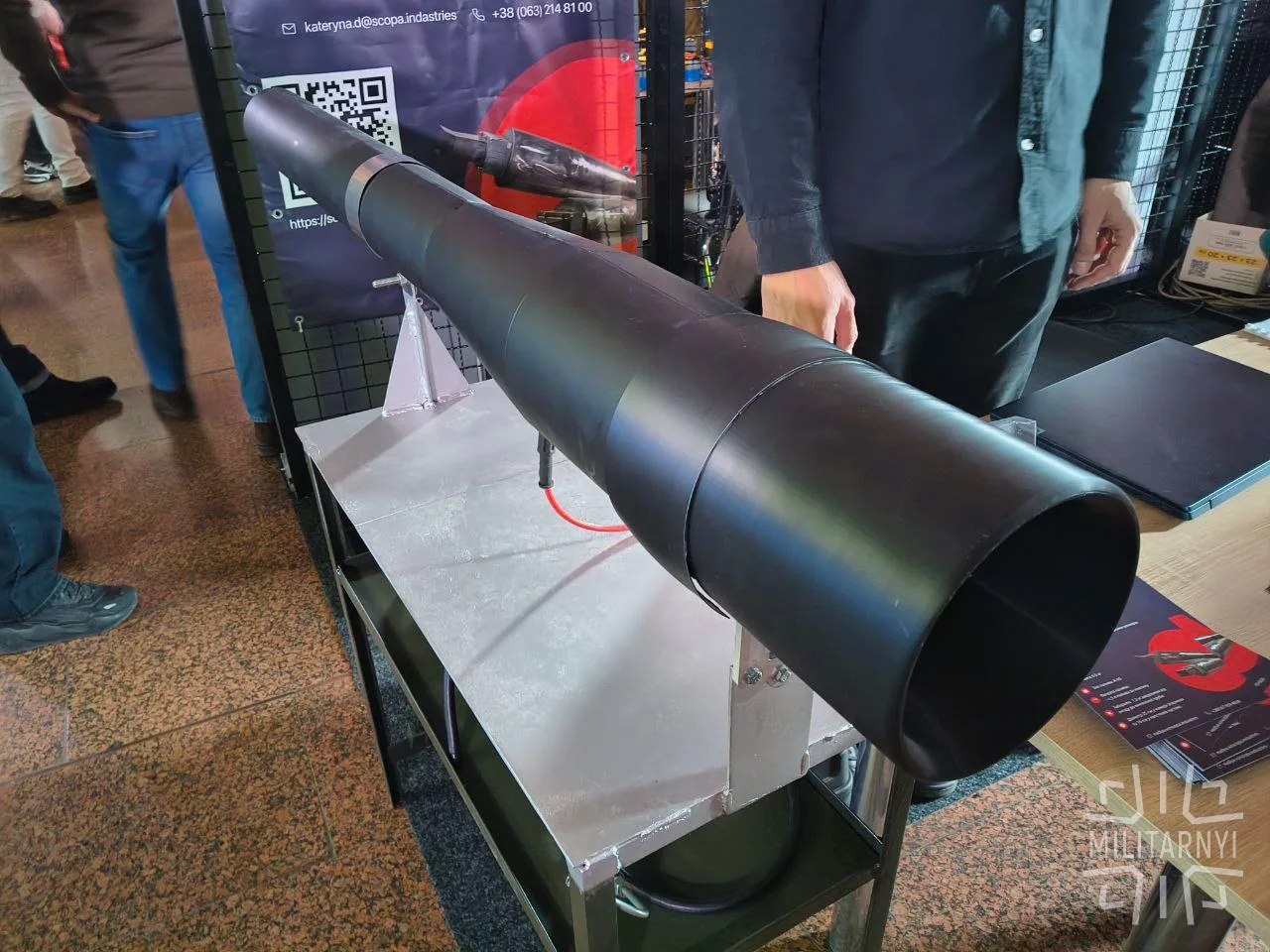 Сообщают, что украинский стартап Scopa Industries продолжает разработку пульсирующего воздушно-реактивного двигателя (ПуВРД) «Шепот» для крылатых ракет и БЛА