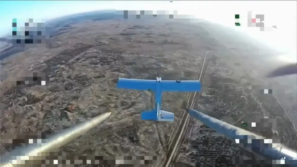 Украинский дрон-камикадзе Darts выбрал вилку