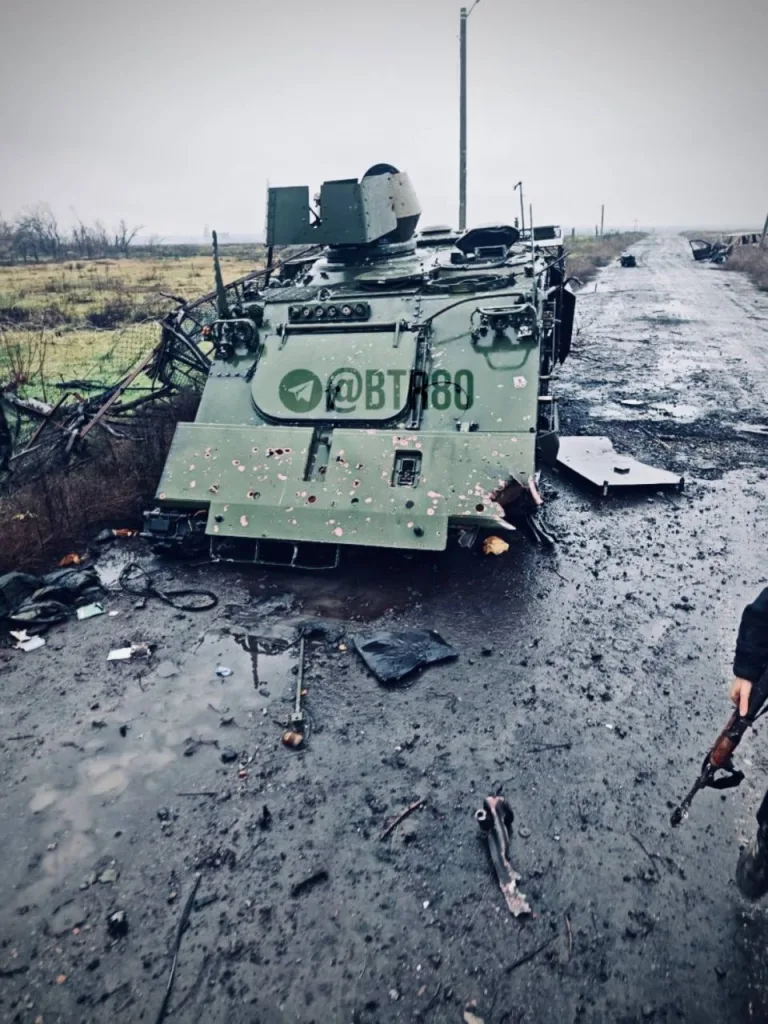 Покровское направление - кладбище металлолома разного производства