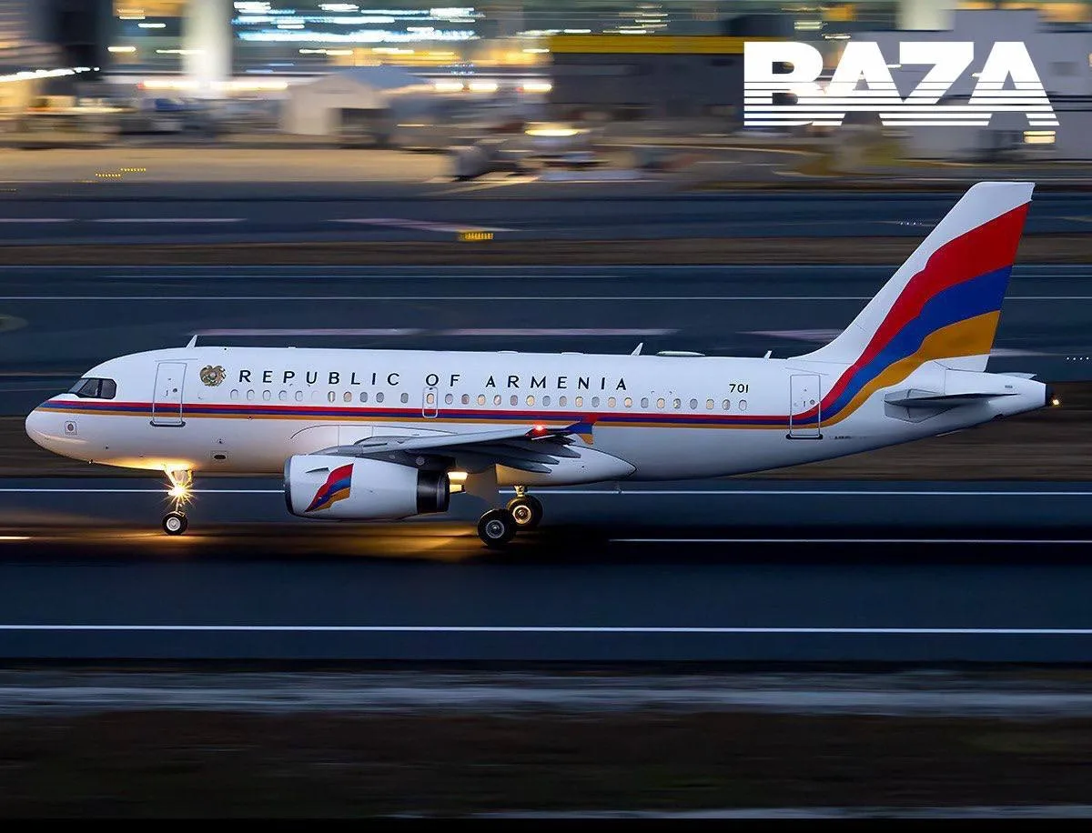 Самолёт премьер-министра Армении Никола Пашиняна не смог сесть в Москве из‑за закрытого воздушного пространства и ушёл на запасной аэродром