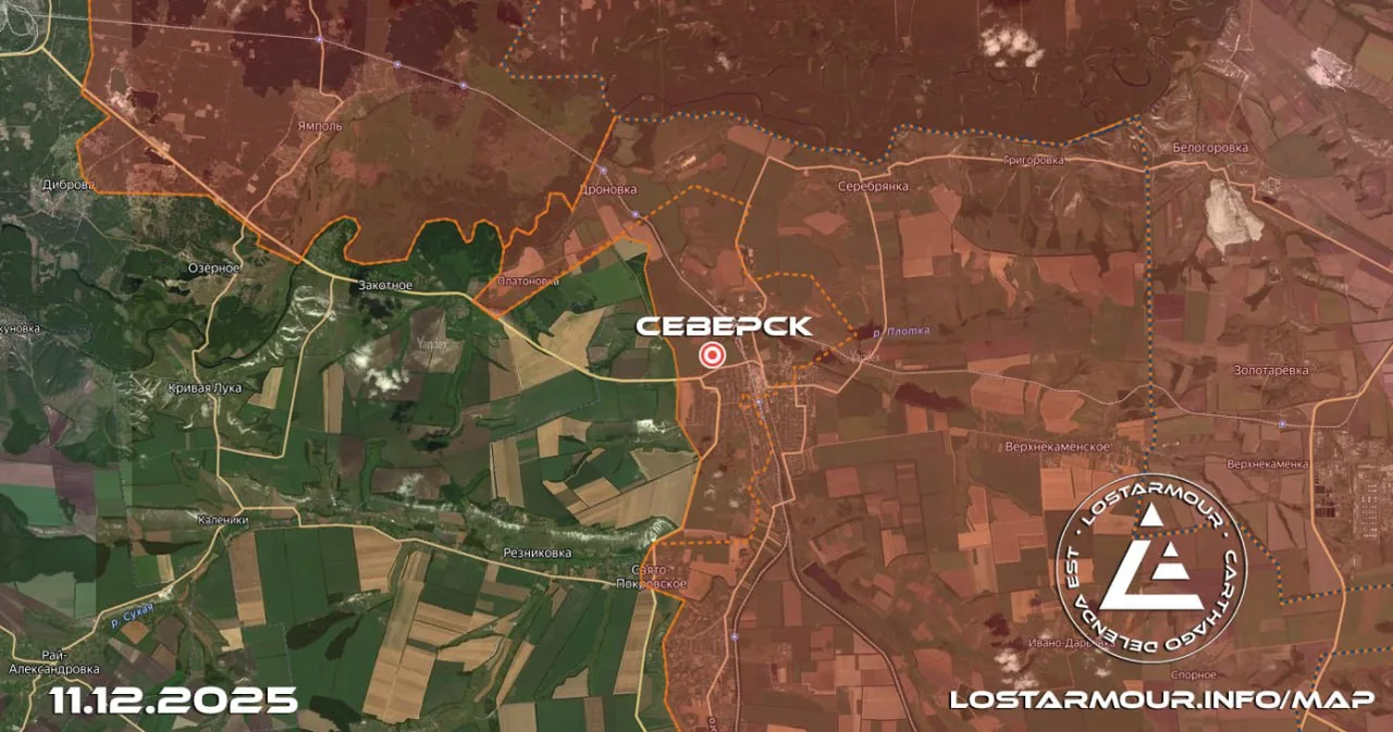 Фронт под Северском стоял натурально годами и казалось, что так продолжаться может еще очень долго