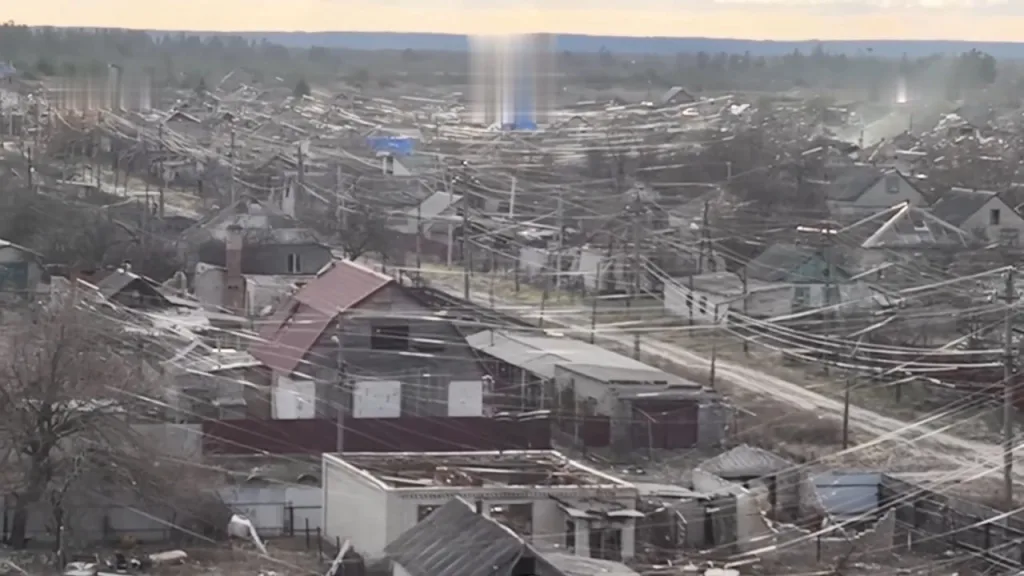 Так выглядит Лиман, покрытый слоями оптоволоконных нитей