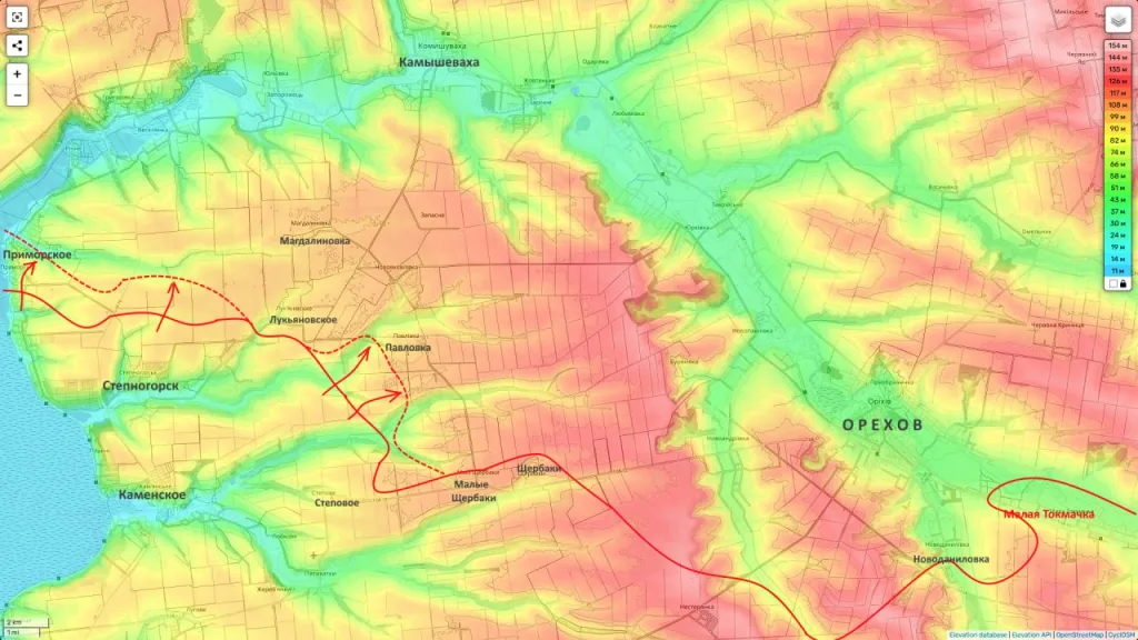 Юрий Подоляка - Запорожское направление (на утро 25.12.25): прорыв фронта ВСУ западнее Орехова