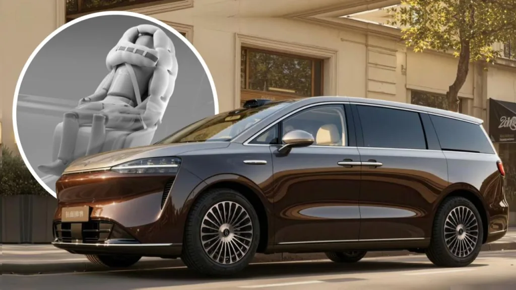 Китайская Luxeed начинает установку в своих авто "революционных" подушек безопасности