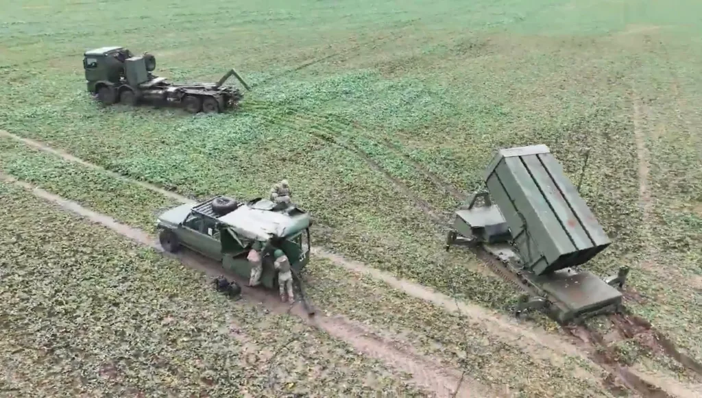 Репортаж о ЗРК NASAMS на вооружении 96-й ЗРБр воздушных сил Украины