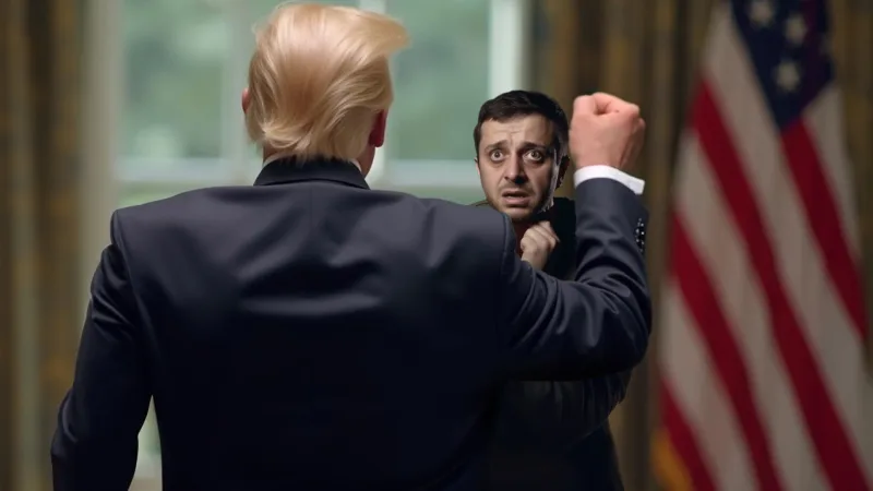 Выборы на Украине ещё не начались, а Зеленский уже обвинил Россию