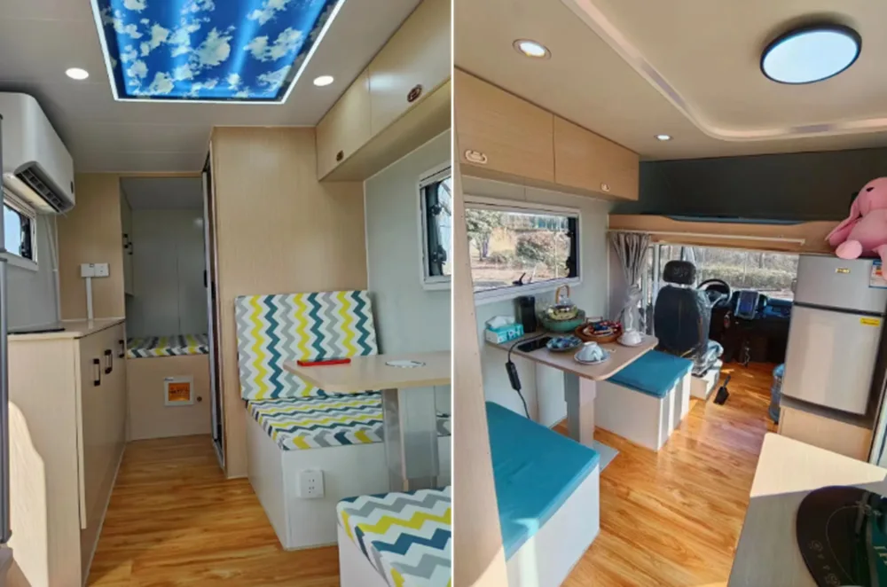 Электрический автодом на трицикле с солнечными панелями и кондиционером Xiaomi