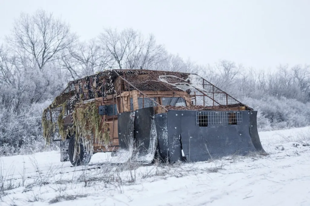 Постапокалиптичный HMMWV украинской армии