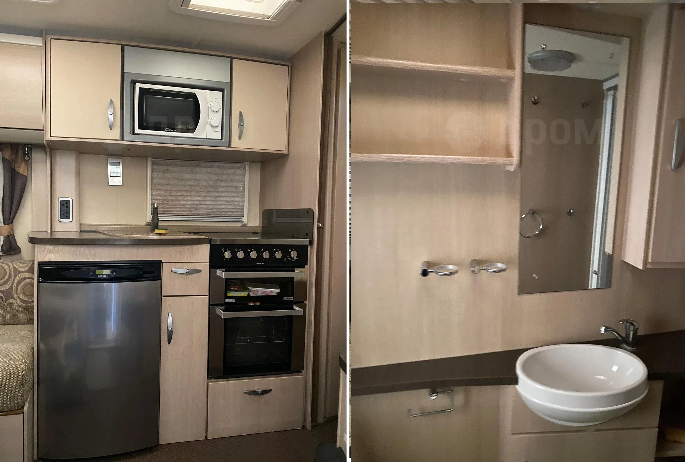 В Краснодаре продают английский автодом Sterling Eccles Quartz с двумя комнатами