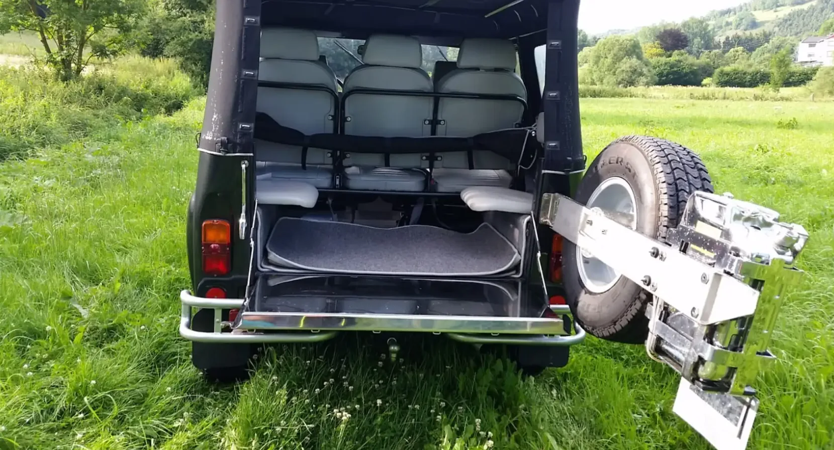 Редкий УАЗ 469 Maraton TD с турбодизелем Mercedes-Benz выставлен на продажу