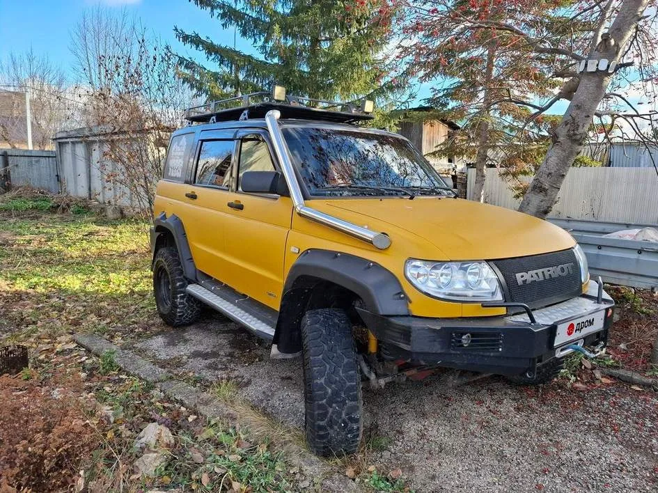 Редкий УАЗ Патриот с тюнингом Toyota выставлен на продажу в Челябинске
