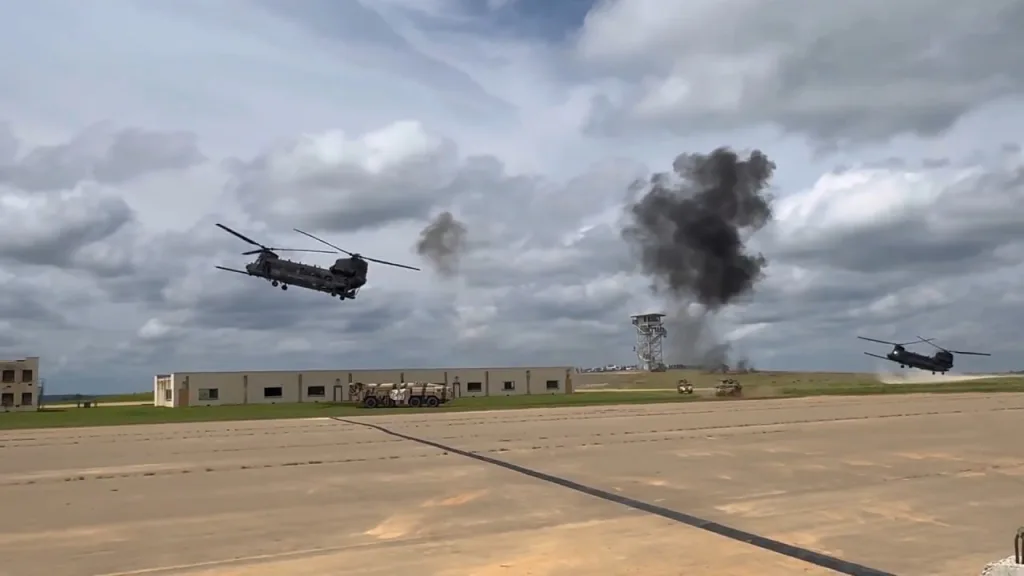 Так выглядели американские учения по захвату Мадуро