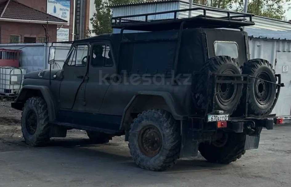 Уникальный УАЗ Барс 01 на базе ГАЗ-66 замечен в продаже в Казахстане