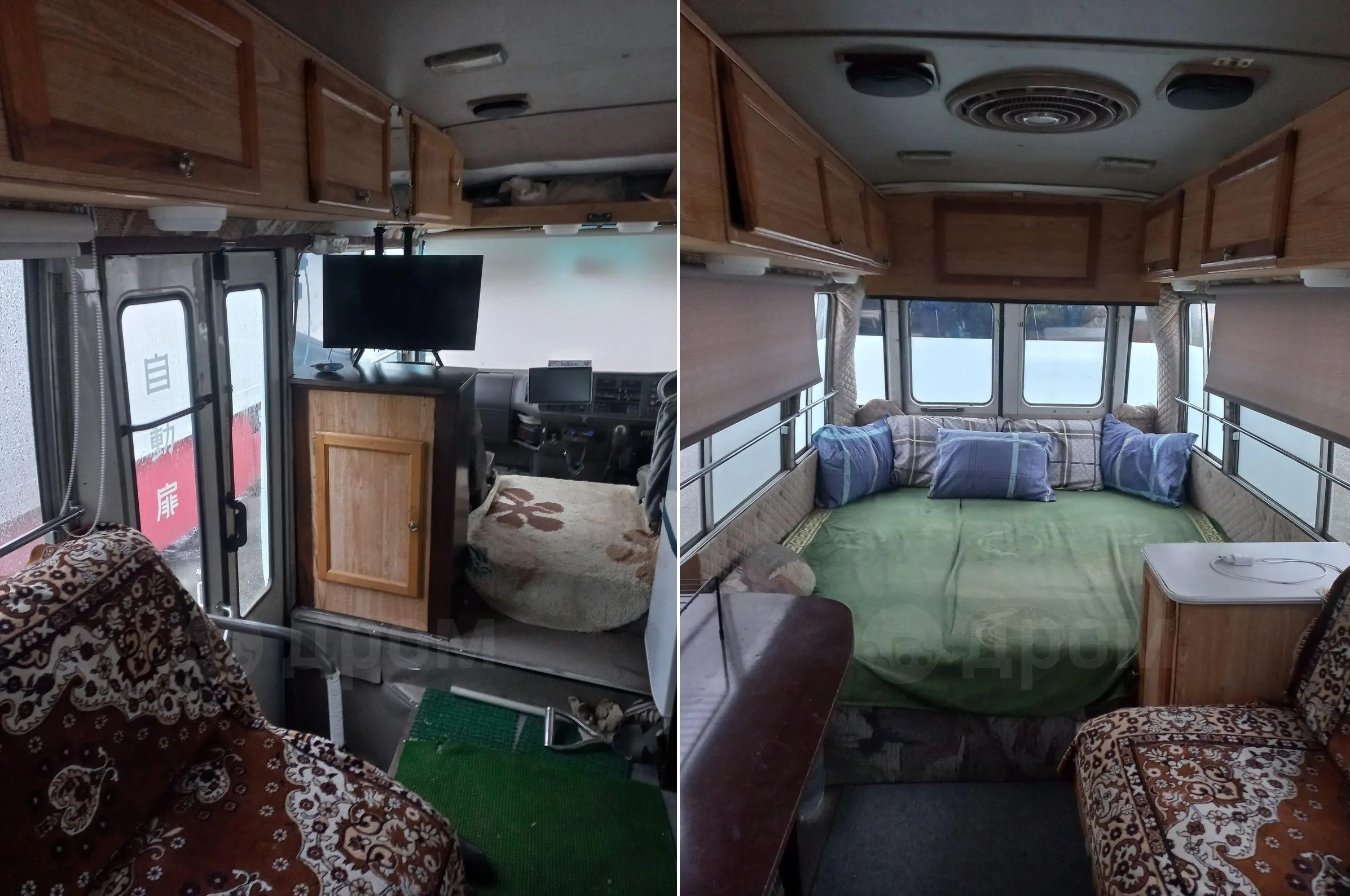 Mitsubishi Fuso Rosa 1992: редкий автодом с заводским исполнением на рынке Владивостока