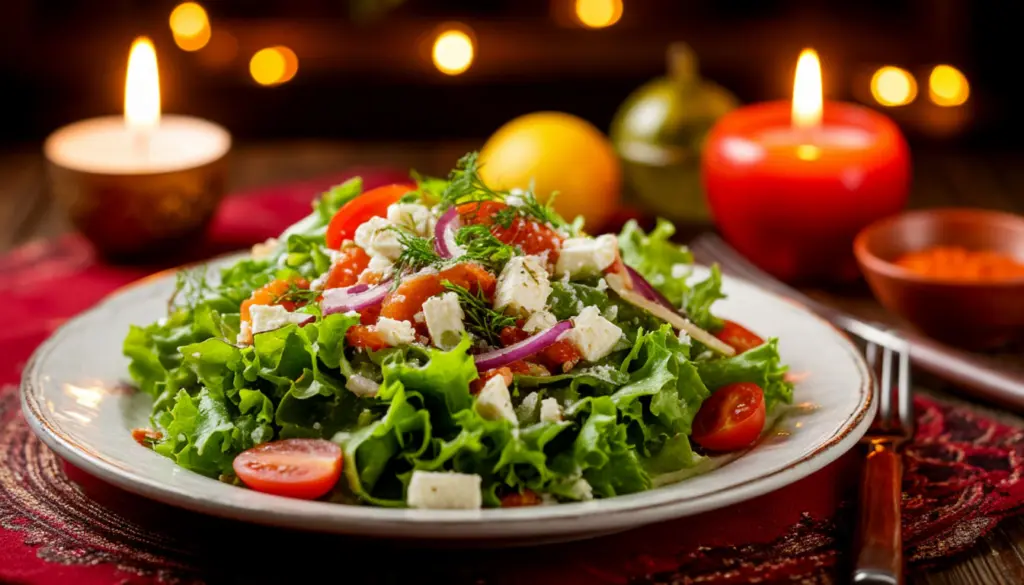 Посетители любят салат «Нежный вечер», однако не могут разгадать его состав: оригинальное сочетание продуктов вызывает желание заказать добавку