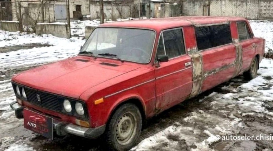 Необычный лимузин на базе ВАЗ-2106 выставили на продажу в Молдове