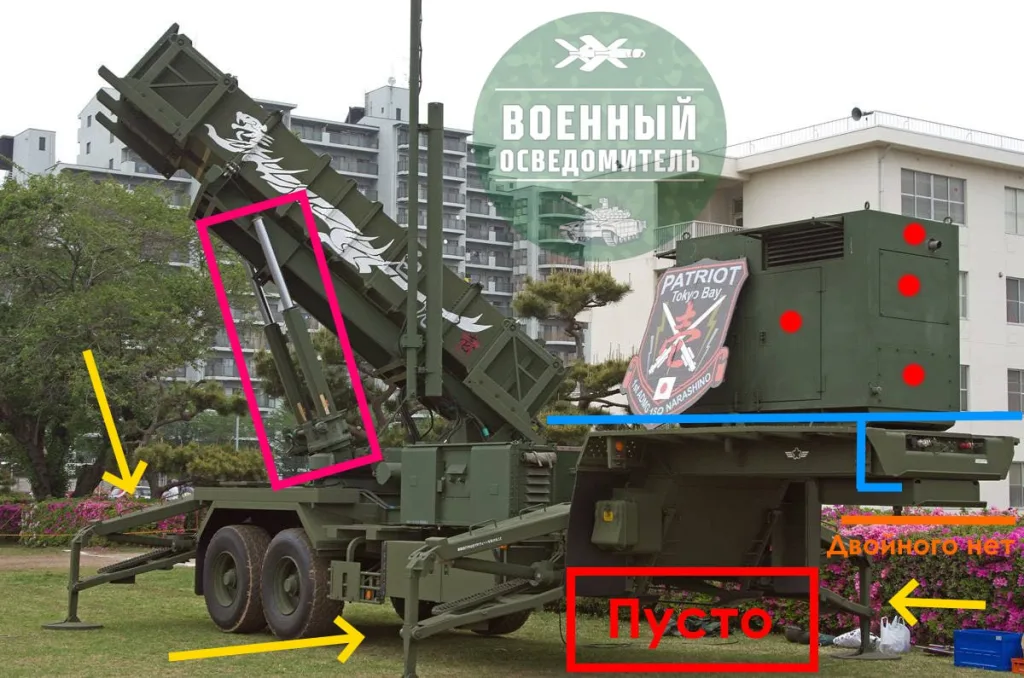 Более подробное видео ударов дронов БМ-35 по РЛС и пусковым установкам из состава ЗРК Patriot под Харьковом, добавляющее подозрений о том, что в прицел попали все-же высококачественные макеты