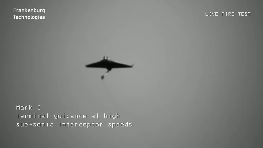 Кадры испытаний эстонской ракеты-перехватчика Mark I, адаптированной специально для поражения дронов-камикадзе типа Shahed-136/"Герань"