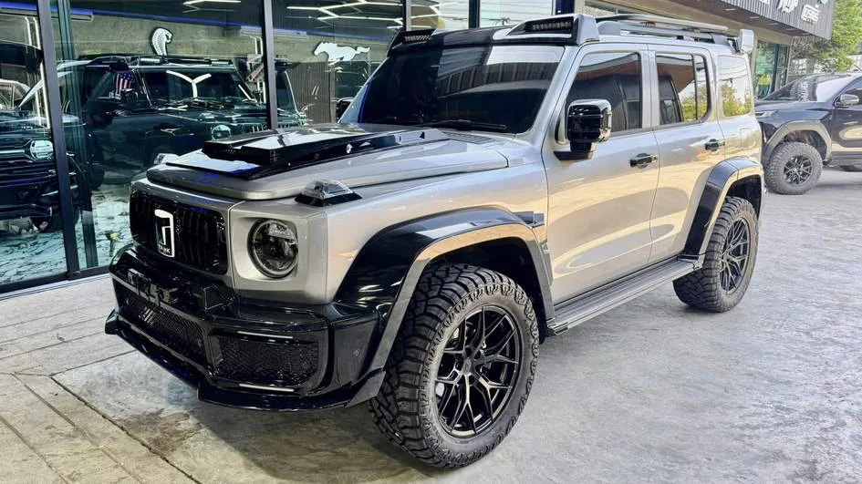Tank 300 из Китая превратили в копию Mercedes-AMG G63 с тюнингом Brabus