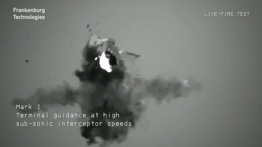 Кадры испытаний эстонской ракеты-перехватчика Mark I, адаптированной специально для поражения дронов-камикадзе типа Shahed-136/"Герань"